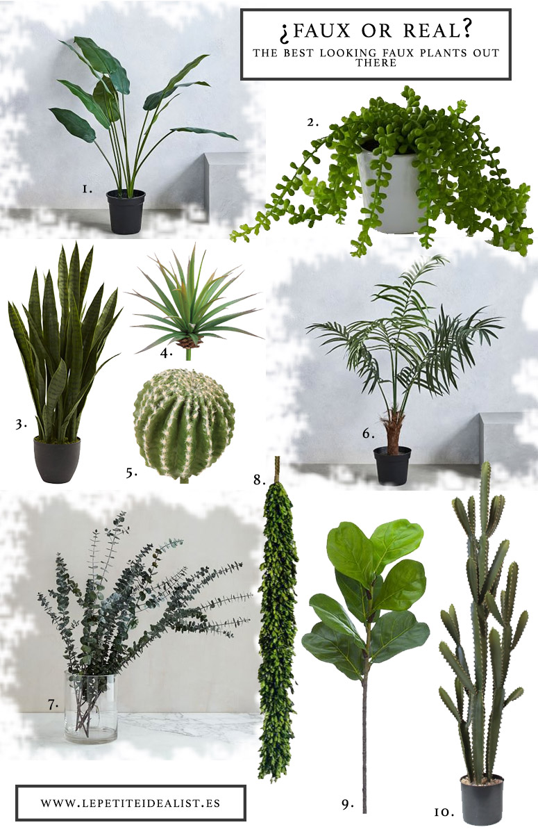 plantas artificiales best faux plants